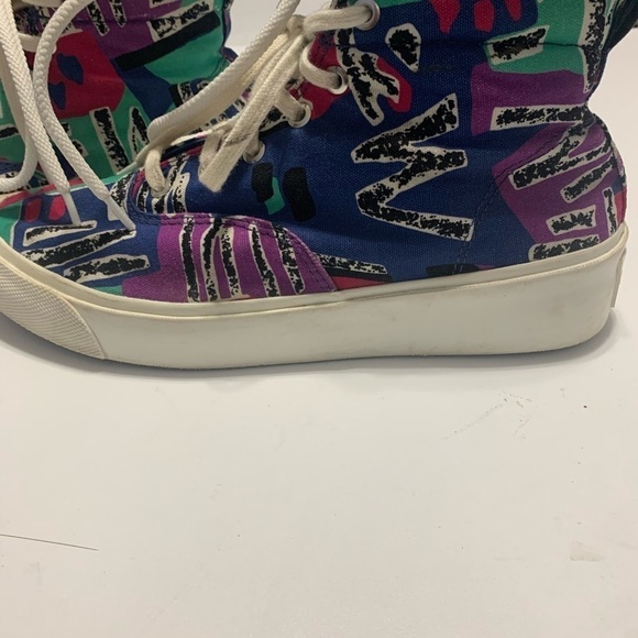 Converse Essential Hi Top Multi Color Skid Grip Sneakers - Picture 11 of 16